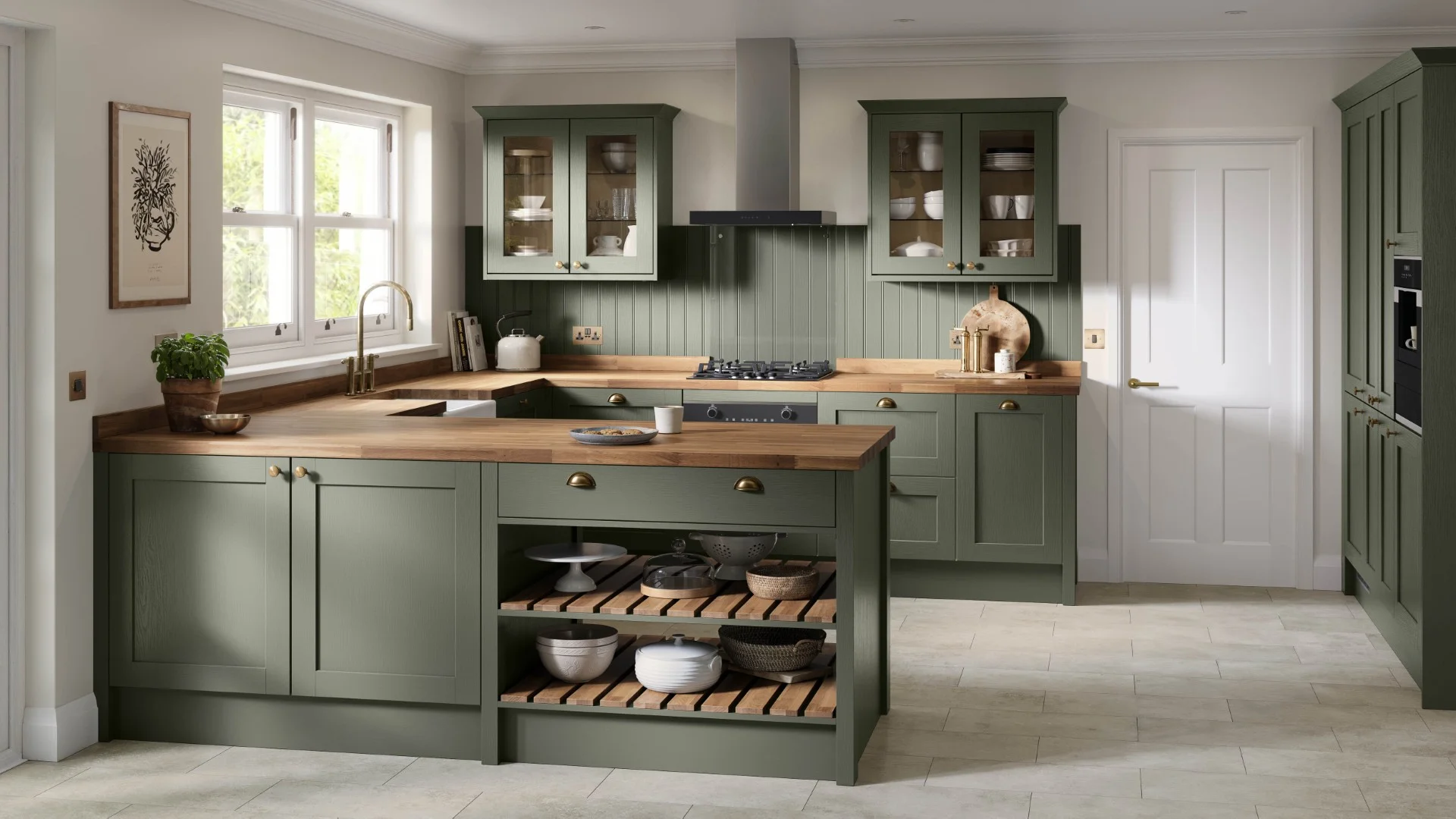 Howdens kitchen project installed by Gemini Building Solutions